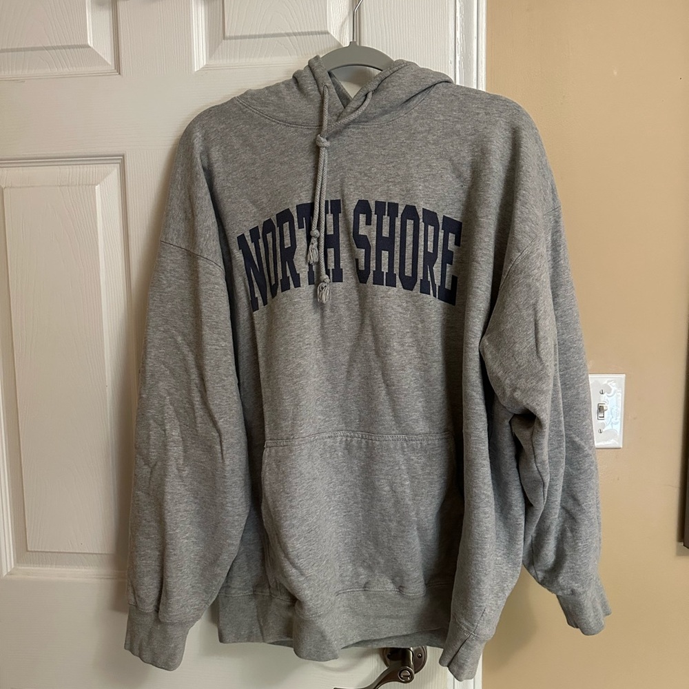 Brandy Melville John Galt Gray North Shore Christy Hoodie
